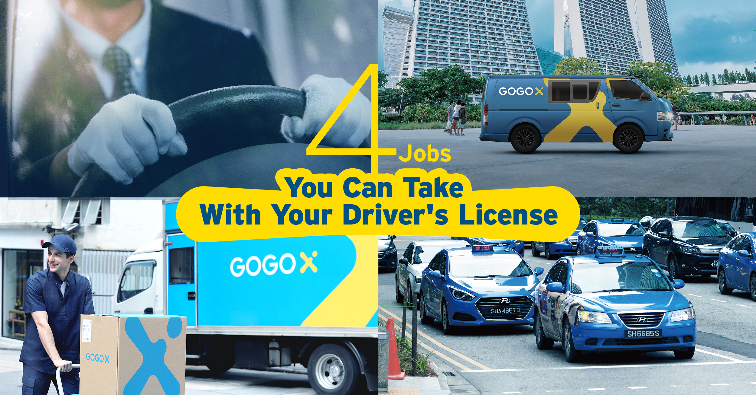 4 Jobs You Can Take With Your Driver’s License in Singapore